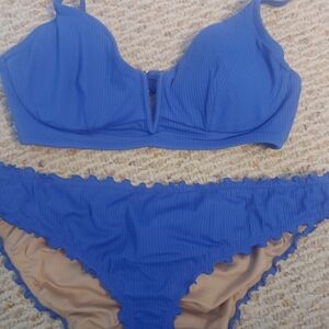 Shade & Shore Vibrant Blue Bikini